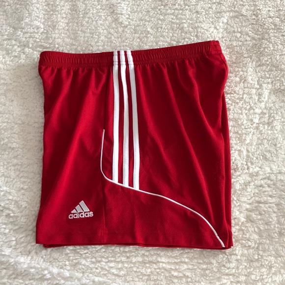 Adidas Pants - Red Adidas Shorts